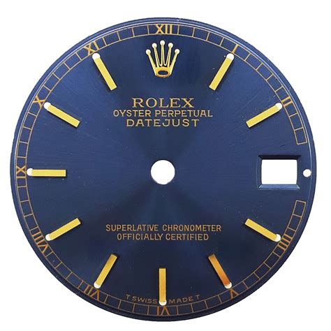 Rolex watch dial markers